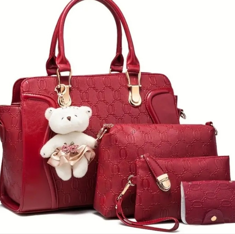 Brand new satchel 4 pc  handbag tote